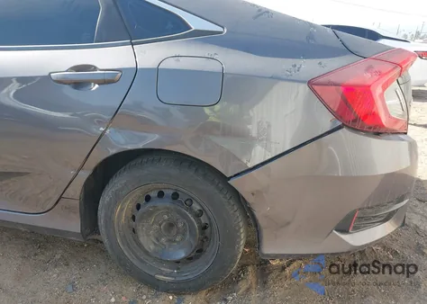 2017 Honda Civic Lx from USA, damaged, VIN 2HGFC2F54HH567496